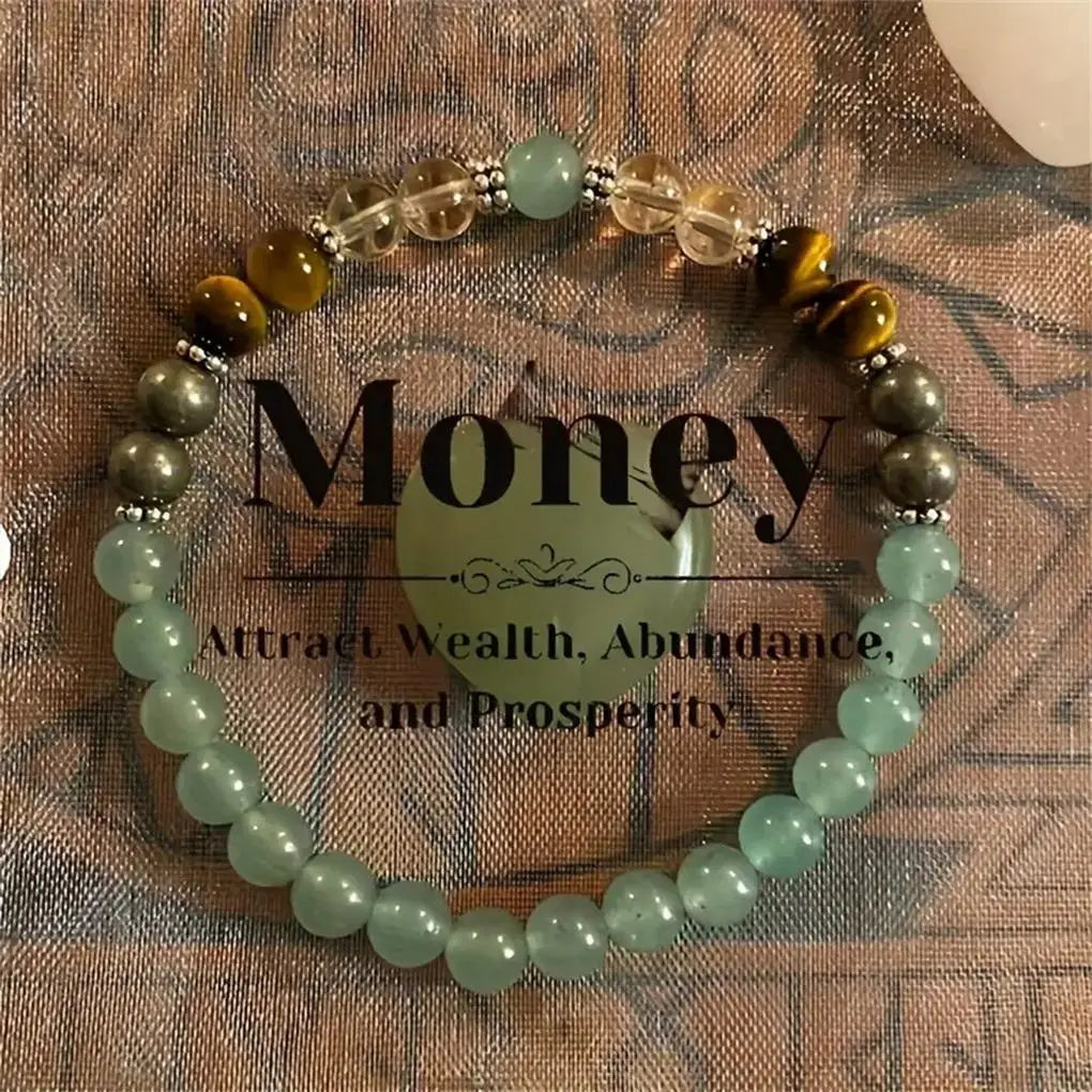 Women Wealth Bracelet Stone handicrafts Accessory For Men Luck And Style Combined Good Luck Natural Stone Bracelet